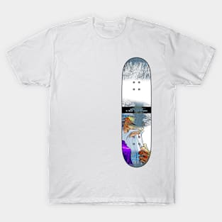 Distressed Skateboard - NC - Gen T-Shirt